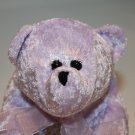 Lavender Purple Plush Its A Girl Teddy Bear 7" Charm Baby Stuffed Soft Toy Atico