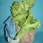 IKEA Fabler Krokodil Crocodile Soft Toy Plush 23" Stuffed Rucksack Backpack Doll