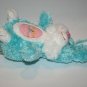Walmart Easter Bunny Rabbit 6" Soft Toy Dots Egg Tummy Light Blue Plush Stuffed