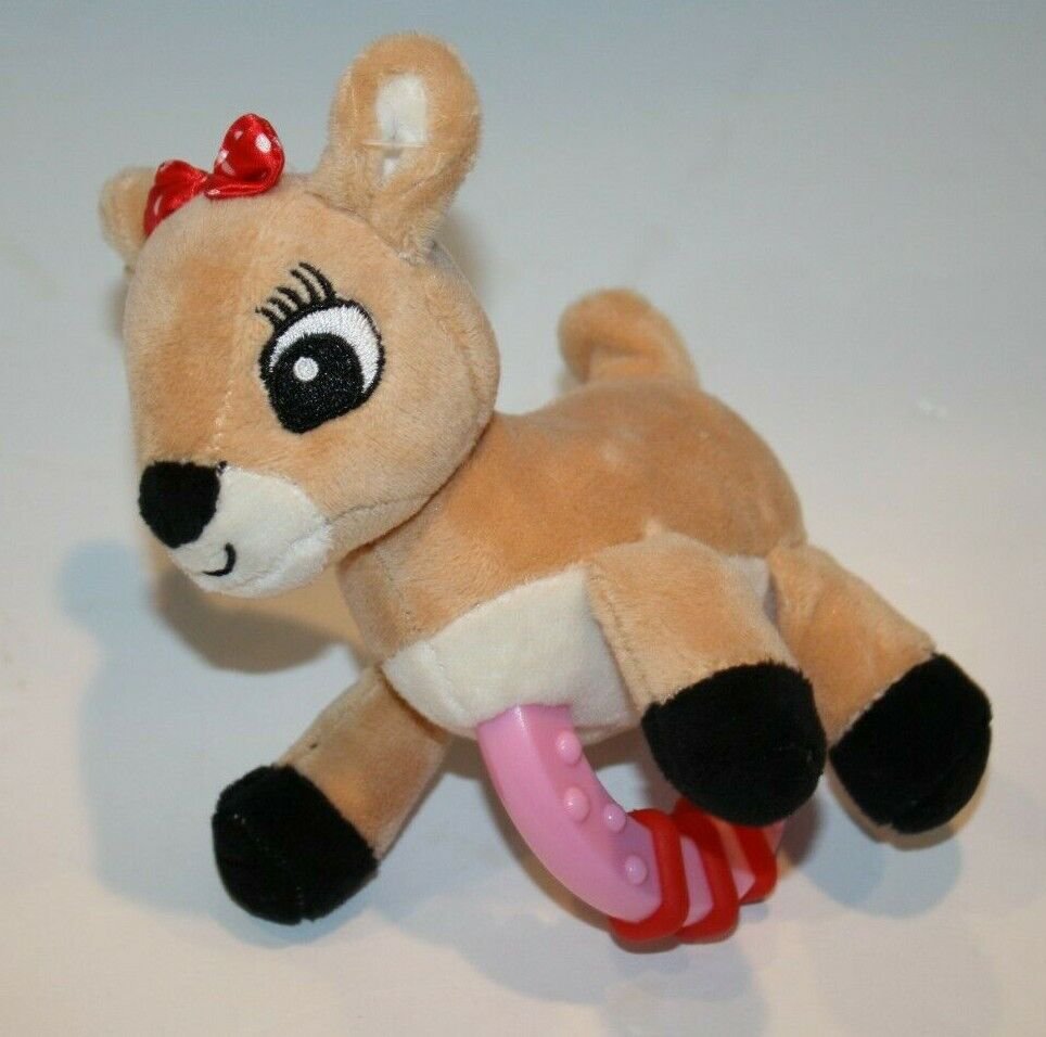 Clarice Rudolph the Red Nosed Reindeer Baby Rattle 6
