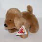 Dakin Tan Plush Puppy Dog Noisie 6" Small Stuffed Toy Bow Applause NEW Tag 24076