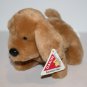 Dakin Tan Plush Puppy Dog Noisie 6" Small Stuffed Toy Bow Applause NEW Tag 24076