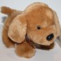 Dakin Tan Plush Puppy Dog Noisie 6" Small Stuffed Toy Bow Applause NEW Tag 24076