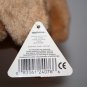 Dakin Tan Plush Puppy Dog Noisie 6" Small Stuffed Toy Bow Applause NEW Tag 24076