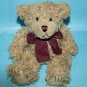First & Main Shaggy Teddy Bear Scraggies 10" Plush and Stuffed Soft Toy Bow 1114