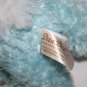 Dan Dee Easter Egg Bunny Rabbit Blue White Plush Sits 6" Stuffed Animal Soft Toy