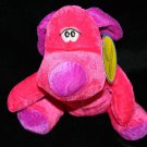 Coast to Coast Hot Pink Plush Puppy Dog 7" Stuffed Animal Fuchsia Purple Toy NEW Coast to Coast Hot Pink Plush Puppy Dog 7" Stuffed Animal Fuchsia Purple Toy NEW