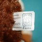 Fiesta Big Eyed Monkey 10" Soft Toy Brown Plush Stuffed Animal Cream Feet Ears