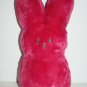 Peeps Marshmallow Easter Bunny Rabbit Hot Pink Fuchsia Plush Large 17â Stuffed