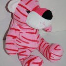 Fiesta Pink Striped Tiger 11" Plush Soft Toy Stuffed Sewn Eyes Blanket Babies Fiesta Pink Striped Tiger 11" Plush Soft Toy Stuffed Sewn Eyes Blanket Babies
