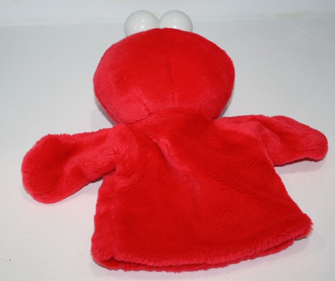 Elmo Doll Puppet Sesame Street 10" Plush Soft Toy 2004 Fisher Price