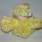 Walmart Easter Duck Yellow Chick 7" Plush Quacks Sound Stuffed Soft Toy Pink Bow