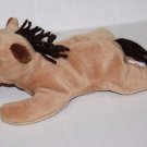 Ty Beanie Babies Derby Horse 8" Brown Plush No Spot PVC 1995 3rd Gen Tush