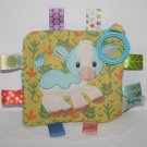 Taggies Cow Calf Blanket 6" Crinkle Me Plush Soft Baby Toy Squeaker Ribbon Tag Taggies Cow Calf Blanket 6" Crinkle Me Plush Soft Baby Toy Squeaker Ribbon Tag