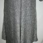 Love Fire MEDIUM A Line Pullover Dress Heather Grey Soft Gray 3/4 Sleeve Stretch