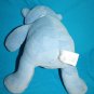 Beansprout Teddy Bear 12" Blue Plush Chenille Sewn Eye Nose Bow Soft Toy Stuffed