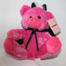Inter American Product Valentine Teddy Bear Devil Cape 7" Pink Plush Stuffed Toy