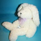 Pier 1 Easter Bunny Rabbit Ivory Curly Plush Stuffed Soft Toy Sewn Eyes Pink Bow Pier 1 Easter Bunny Rabbit Ivory Curly Plush Stuffed Soft Toy Sewn Eyes Pink Bow
