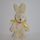 Signet Easter Bunny Rabbit Mini 5" Jointed Ivory Plush Bow Stuffed Soft Ornament Signet Easter Bunny Rabbit Mini 5" Jointed Ivory Plush Bow Stuffed Soft Ornament