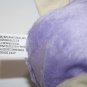 Puli Intl Lavender Gray Plush Puppy Dog 10" Red Nose Bow Stuffed Animal Soft Toy