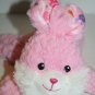 Greenbrier Fuzzy Friends Easter Bunny Rabbit 8" Pink Lying Plush Soft Toy New