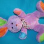 Publix Easter Bunny Rabbit 12" Purple Plush Polka Dots Ears Bow Stuffed Soft Toy