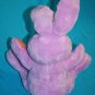 Publix Easter Bunny Rabbit 12" Purple Plush Polka Dots Ears Bow Stuffed Soft Toy