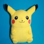 Pokemon PIKACHU 8" Yellow Plush Soft New Stuffed 2012 Sewn Eyes Toy Factory