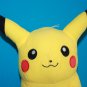 Pokemon PIKACHU 8" Yellow Plush Soft New Stuffed 2012 Sewn Eyes Toy Factory
