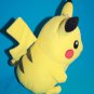 Pokemon PIKACHU 8" Yellow Plush Soft New Stuffed 2012 Sewn Eyes Toy Factory