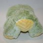 Walmart Toad Frog Green Plush 7" Sits Yellow Ribbed Tummy Feet Soft Toy Stuffed