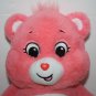 Care Bears Unlock the Magic 14" Love A Lot Hearts Pink Plush Fluffy Soft Toy
