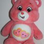 Care Bears Unlock the Magic 14" Love A Lot Hearts Pink Plush Fluffy Soft Toy
