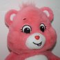 Care Bears Unlock the Magic 14" Love A Lot Hearts Pink Plush Fluffy Soft Toy