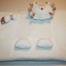 Silly Phillie Creations Baby Boy Girl Blanket Lion Soft Thick Plush Ivory Pillow Silly Phillie Creations Baby Boy Girl Blanket Lion Soft Thick Plush Ivory Pillow