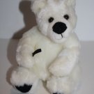 Polar Bear Stuffed Animal White Black Plush Elastic Band on Hand 6" Sit Soft Toy Polar Bear Stuffed Animal White Black Plush Elastic Band on Hand 6" Sit Soft Toy