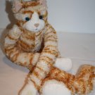 Animal Alley Cat 18" Orange Striped Long Legs Blue Eyes Kitten Stuffed Soft Toy Animal Alley Cat 18" Orange Striped Long Legs Blue Eyes Kitten Stuffed Soft Toy