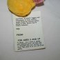 The Amusement Factory Easter Duck Flower Plush 13" Stuffed Chick Bean Bag NEW