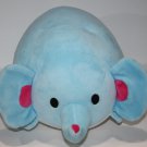 Fiesta Lil Huggy Elephant Eugene 8" Plush Pillow Blue Stuffed Animal Soft Toy