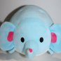 Fiesta Lil Huggy Elephant Eugene 8" Plush Pillow Blue Stuffed Animal Soft Toy