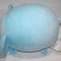 Fiesta Lil Huggy Elephant Eugene 8" Plush Pillow Blue Stuffed Animal Soft Toy