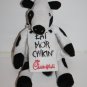 Eat Mor Chikin Sign Chick Fil A Cow Plush Stuffed Animal 9" Tall 2005 Soft Toy