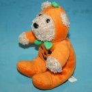 Galerie Pumpkin Plush Halloween Stuffed Teddy Bear 8" Jack O Lantern Soft Toy