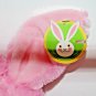 Happy Easter Egg Bunny Rabbit 9" Chrisha Playful Plush Pink White Soft Toy NEW