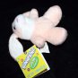 Mini 4" Bunnykins Easter Bunny Rabbit Pink Peach Plush Soft Toy Stuffed Hilco