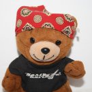 Harley Davidson Teddy Bear 6" Roamer Beanbag Plush Biker Bandana Soft Toy 1997 Harley Davidson Teddy Bear 6" Roamer Beanbag Plush Biker Bandana Soft Toy 1997