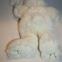 Fiesta Cream Ivory Plush Easter Bunny Rabbit 12" Pink Flower Bow Soft Toy E90661