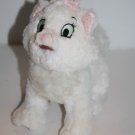 Aristocats Cat 9" Disney Tote A Tail Marie White Plush Glitter Pink Bow Nose Ear