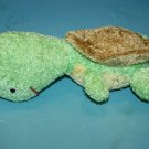 A Mart Green Plush Turtle Thin 10" Stuffed Animal Sewn Eyes Soft Toy Amart 2009 A Mart Green Plush Turtle Thin 10" Stuffed Animal Sewn Eyes Soft Toy Amart 2009