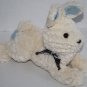 Gymboree Soft Baby Toy Easter Bunny Rabbit 12" Blue Knit Ears Plush Stuffed Bow